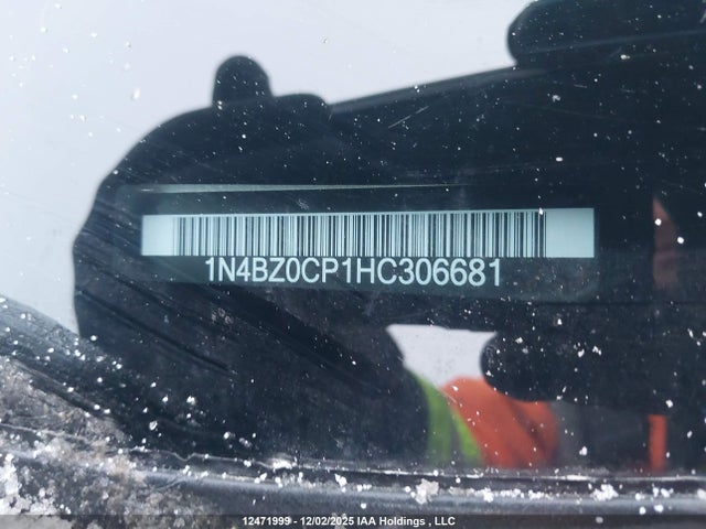 12471999 :رقم المزاد ، 1N4BZ0CP1HC306681 vin ، 2017 Nissan Leaf S/sv/sl مزاد بيع