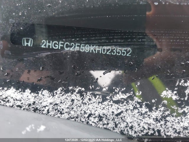 Honda k20c2 2019 2HGFC2F59KH023552 Image 19