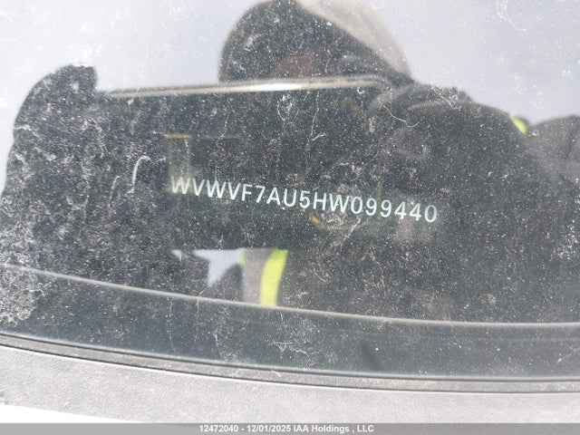 WVWVF7AU5HW099440 Volkswagen Golf R