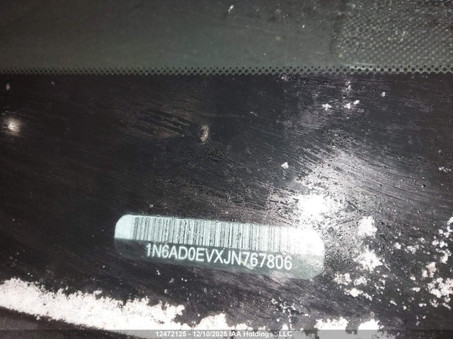 1N6AD0EVXJN767806 Nissan Frontier