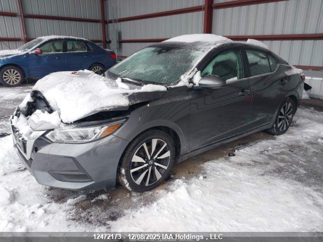 12472173 :رقم المزاد ، 3N1AB8CV3NY302886 vin ، 2022 Nissan Sentra Sv مزاد بيع