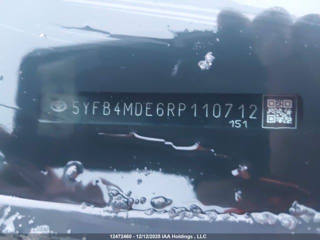 5YFB4MDE6RP110712 Toyota COROLLA L
