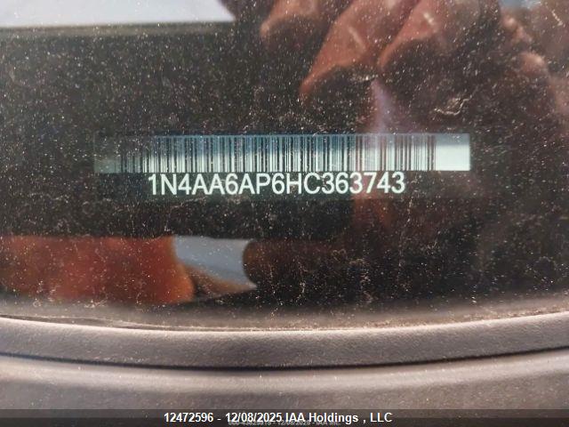 Nissan Maxima 2017 1N4AA6AP6HC363743 Image 10