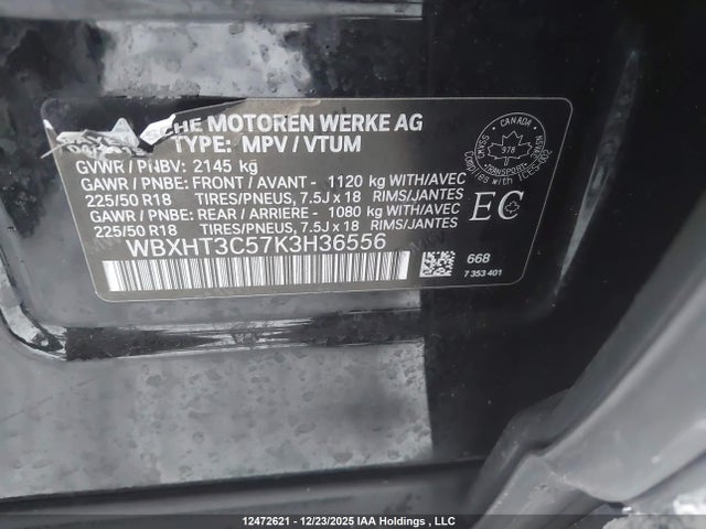 WBXHT3C57K3H36556 BMW X1 Xdrive28i
