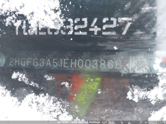 2HGFG3A51EH003866 Honda CIVIC EX