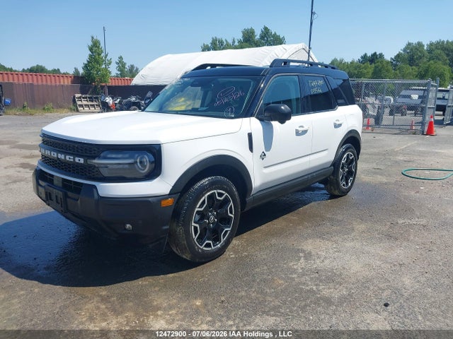 2025 Ford Bronco Sport Outer Banks მანქანა იყიდება აუქციონზე, vin: 3FMCR9CNXSRE03562, აუქციონის ნომერი: 12472900
