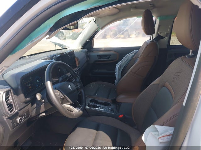 2025 Ford Bronco Sport Outer Banks მანქანა იყიდება აუქციონზე, vin: 3FMCR9CNXSRE03562, აუქციონის ნომერი: 12472900