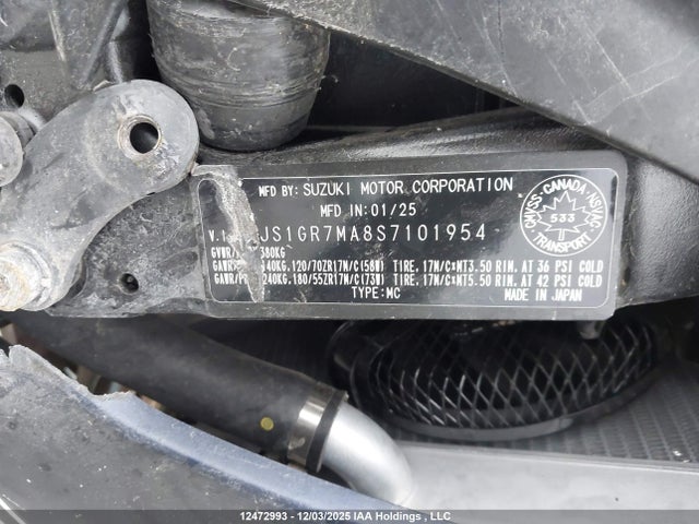 JS1GR7MA8S7101954 Suzuki GSX-R750