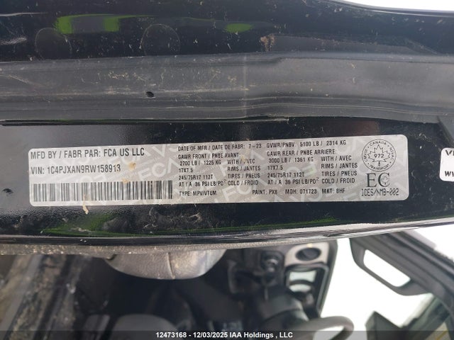 1C4PJXAN9RW158913 Jeep TJ