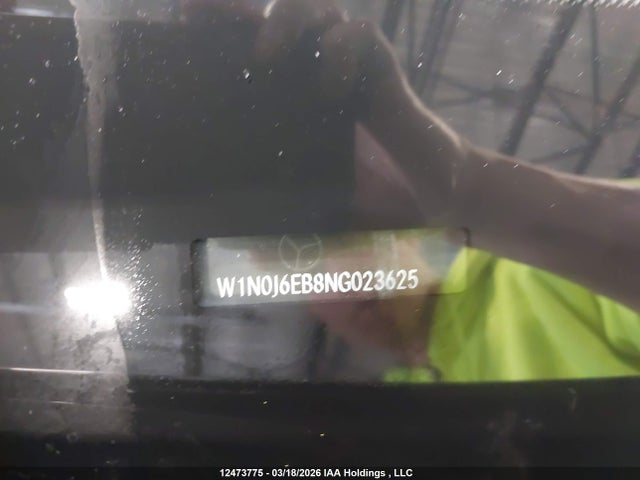 W1N0J6EB8NG023625 Mercedes-Benz Glc Coupe 43 4matic Amg