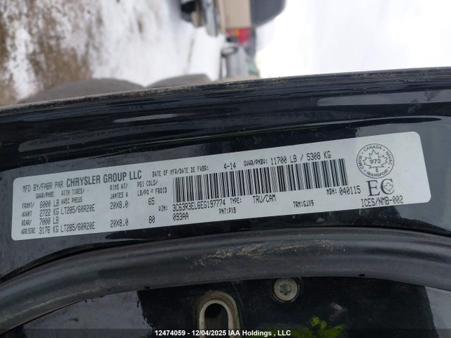 3C63R3EL6EG197774 RAM 3500 Laramie