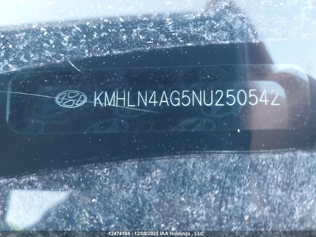 KMHLN4AG5NU250542 Hyundai Elantra