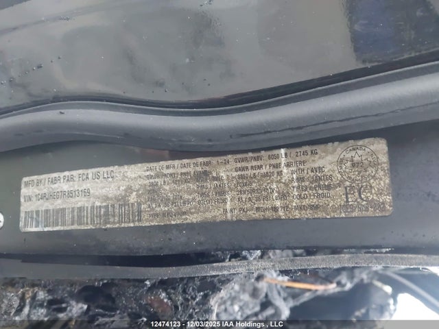 1C4RJHEG7R8513169 Jeep Grand Cherokee Summit