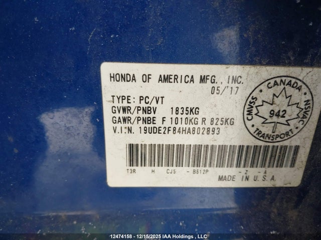 Acura Ilx Premium/technology 2017 19UDE2F84HA802893 Image 9