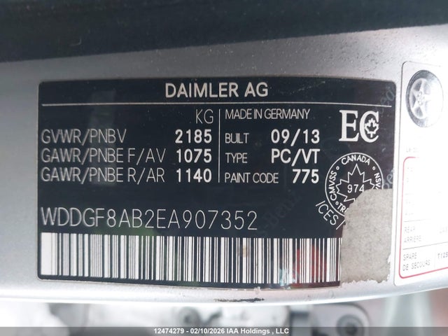 Mercedes-Benz C 300 4matic 2014 WDDGF8AB2EA907352 Image 9
