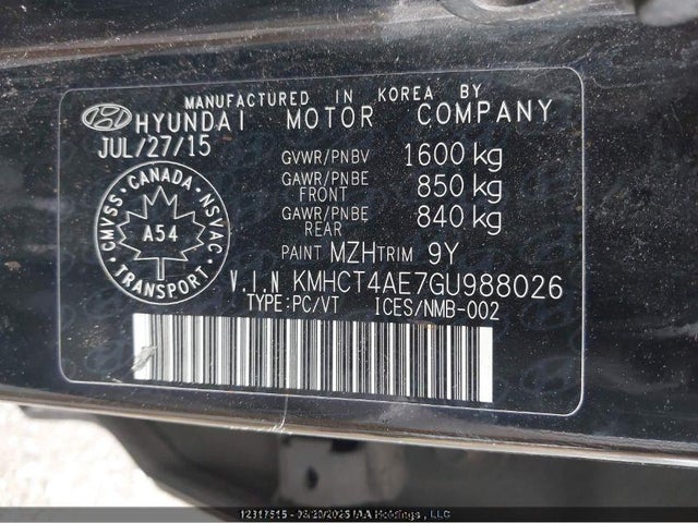 Hyundai Accent 2016 KMHCT4AE7GU988026 Image 19