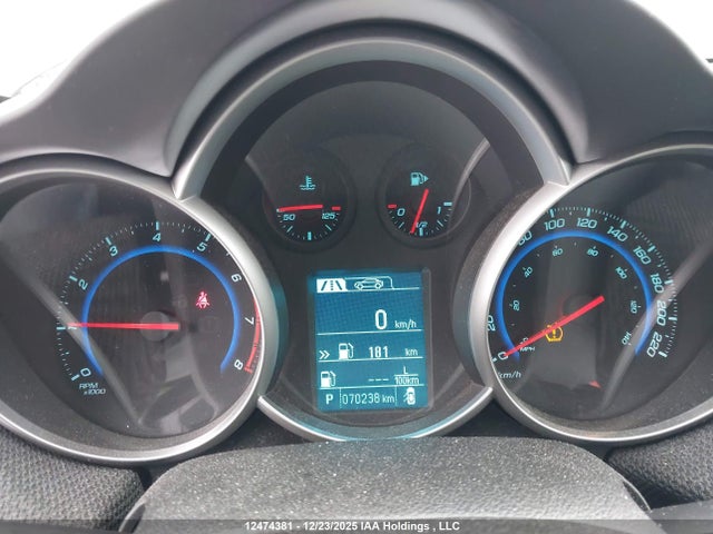 2015 Chevrolet Cruze Lt მანქანა იყიდება აუქციონზე, vin: 1G1PC5SB0F7240773, აუქციონის ნომერი: 12474381