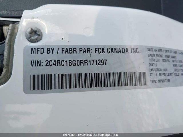 Chrysler Pacifica Touring L 2024 2C4RC1BG0RR171297 Image 9