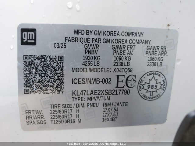 Buick Envista Preferred 2025 KL47LAE2XSB217790 Image 9