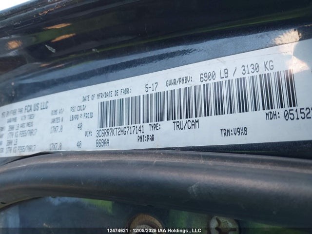3C6RR7KT2HG717141 RAM 1500 St