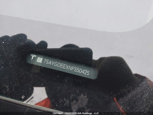 7SAYGDEEXNF550425 Tesla Model Y Long Range