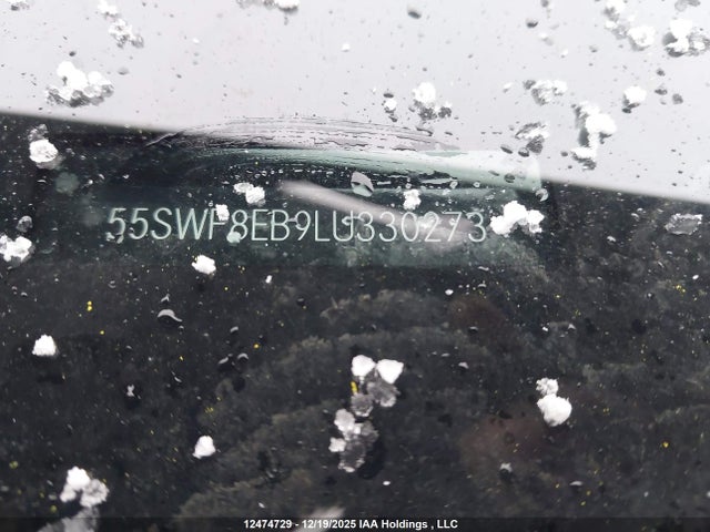 2020 Mercedes-benz C 300 4matic მანქანა იყიდება აუქციონზე, vin: 55SWF8EB9LU330273, აუქციონის ნომერი: 12474729