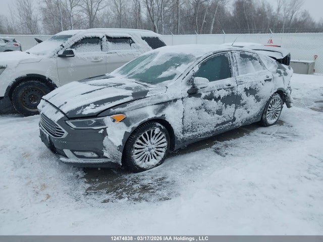 12474838 :رقم المزاد ، 3FA6P0D90HR202384 vin ، 2017 Ford Fusion Titanium مزاد بيع