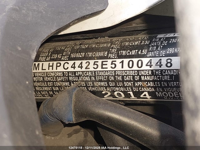 Honda Cbr500 Ra 2014 MLHPC4425E5100448 Image 10