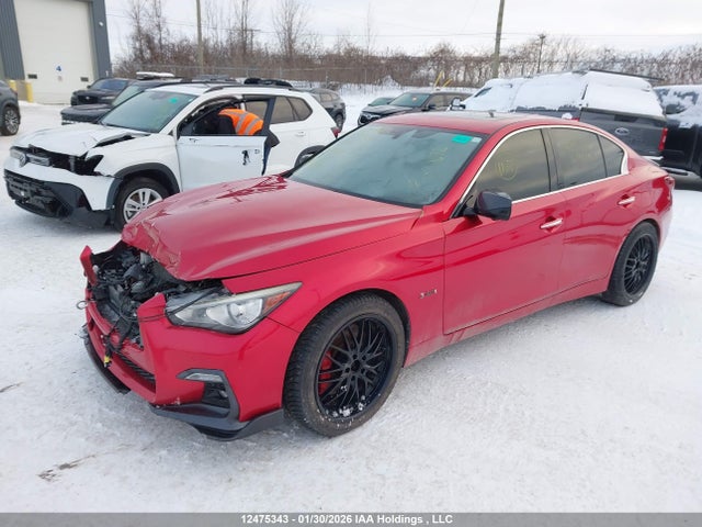 JN1FV7AR0JM480815 Infiniti Q50 Red Sport 400