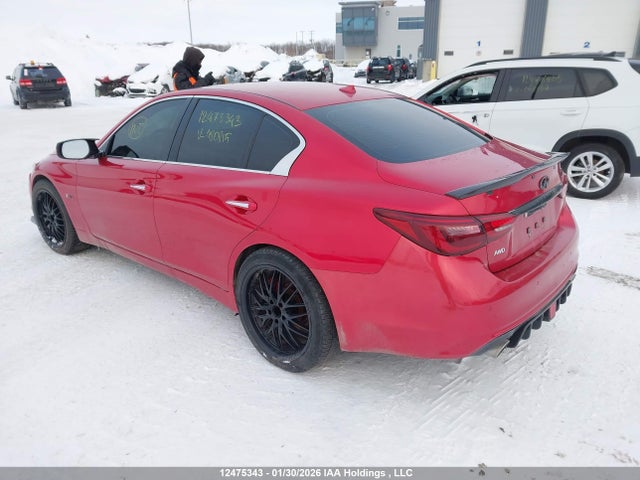 JN1FV7AR0JM480815 Infiniti Q50 Red Sport 400