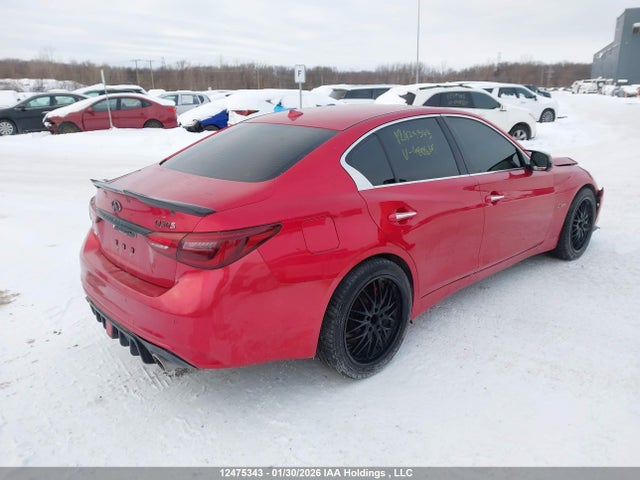 JN1FV7AR0JM480815 Infiniti Q50 Red Sport 400