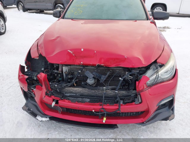 JN1FV7AR0JM480815 Infiniti Q50 Red Sport 400
