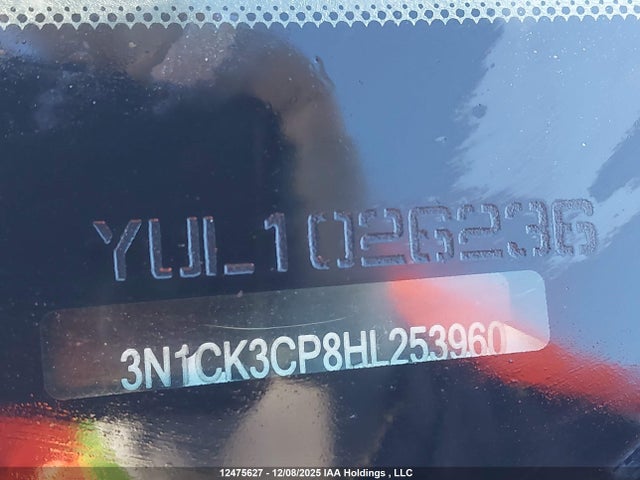 3N1CK3CP8HL253960 Nissan Micra