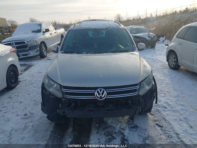 12476003 :رقم المزاد ، WVGJV3AX8EW517663 vin ، 2014 Volkswagen Tiguan Comfortline/highline/trendline مزاد بيع