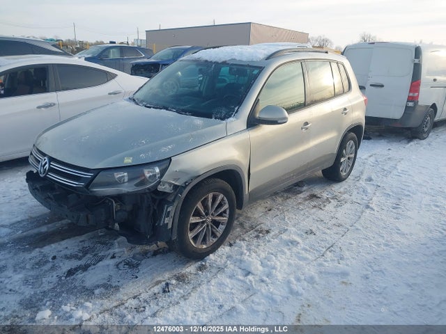 12476003 :رقم المزاد ، WVGJV3AX8EW517663 vin ، 2014 Volkswagen Tiguan Comfortline/highline/trendline مزاد بيع