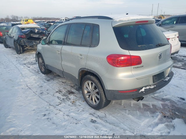 12476003 :رقم المزاد ، WVGJV3AX8EW517663 vin ، 2014 Volkswagen Tiguan Comfortline/highline/trendline مزاد بيع