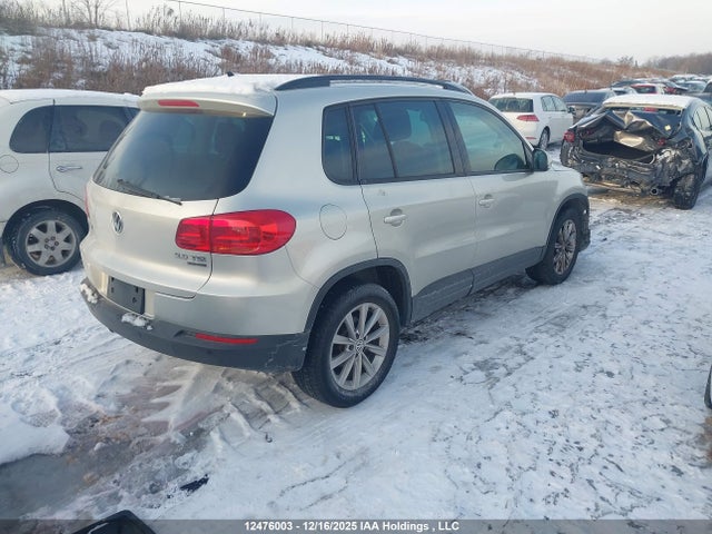 12476003 :رقم المزاد ، WVGJV3AX8EW517663 vin ، 2014 Volkswagen Tiguan Comfortline/highline/trendline مزاد بيع