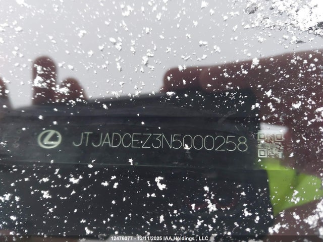 JTJADCEZ3N5000258 Lexus NX 250