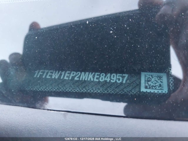 Aukcja sprzedaży 2021 Ford F150 Supercrew, vin: 1FTEW1EP2MKE84957, numer aukcji: 12476133