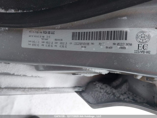 1C3CCCFB2FN721595 Chrysler 200 LX