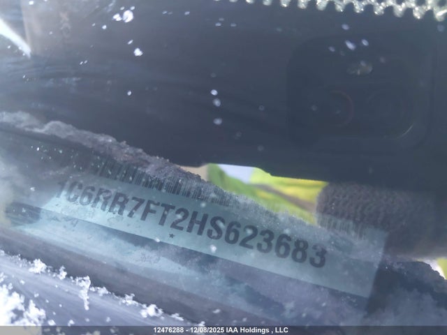 1C6RR7FT2HS623683 Dodge RAM 1500