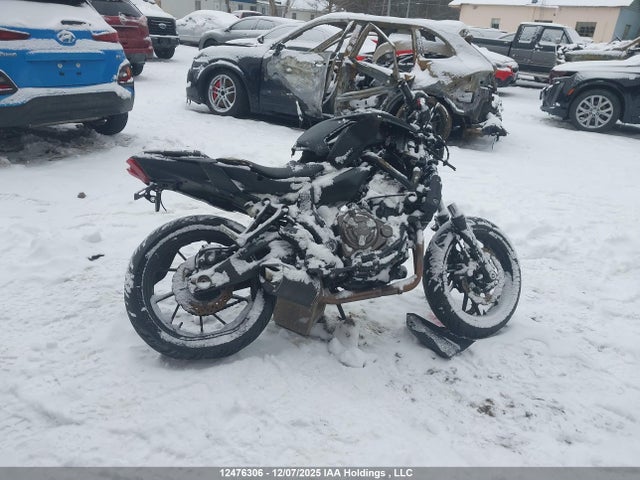 2019 Yamaha Mt07 მანქანა იყიდება აუქციონზე, vin: JYARM27N8KA000958, აუქციონის ნომერი: 12476306