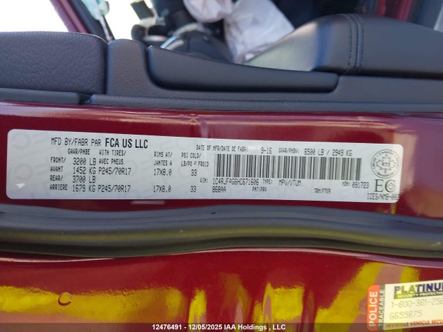 Продаж на аукціоні авто 2017 Jeep Grand Cherokee Laredo, vin: 1C4RJFAG6HC671606, номер лоту: 12476491
