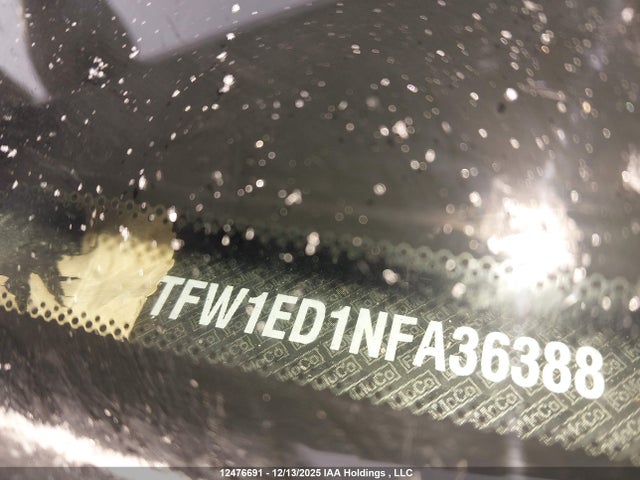 12476691 :رقم المزاد ، 1FTFW1ED1NFA36388 vin ، 2022 Ford F-150 Limited مزاد بيع