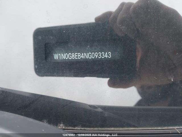 W1N0G8EB4NG093343 Mercedes-Benz Glc 300 4matic Suv