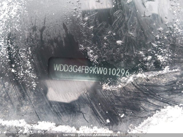 WDD3G4FB9KW010296 Mercedes-Benz A 220 4matic
