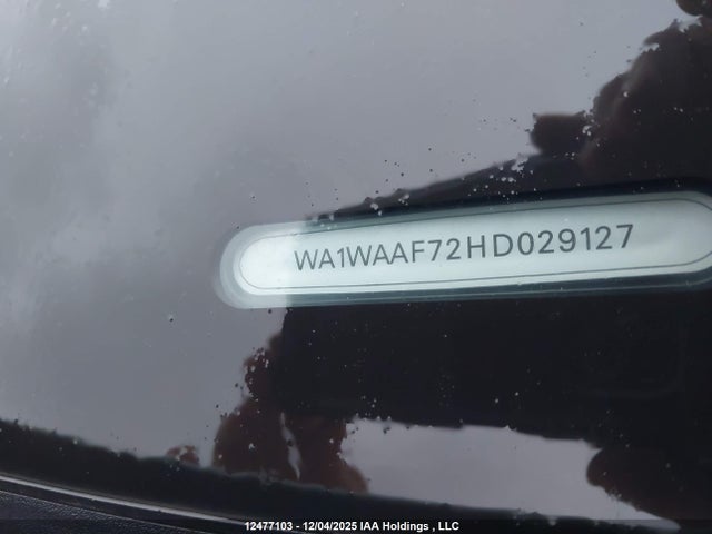 WA1WAAF72HD029127 Audi Q7 3.0t Technik