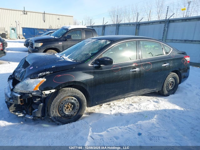 2015 Nissan Sentra S/sv/sr/sl მანქანა იყიდება აუქციონზე, vin: 3N1AB7AP7FL660828, აუქციონის ნომერი: 12477166