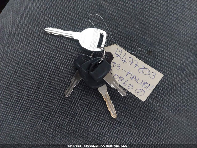 Aukcja sprzedaży 2003 Chevrolet Malibu, vin: 1G1ND52J53M660960, numer aukcji: 12477833
