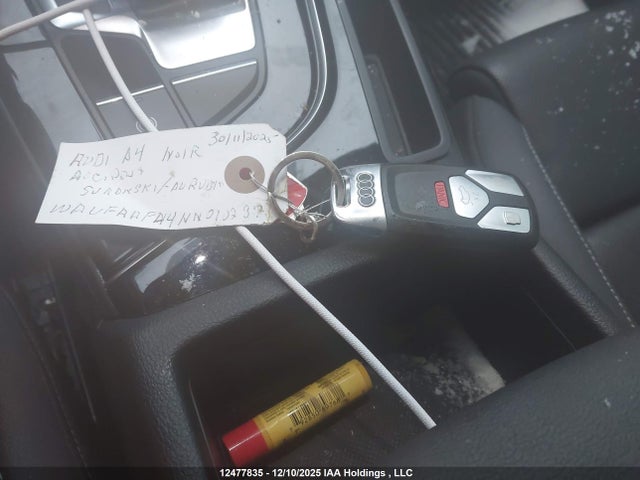 12477835 :رقم المزاد ، WAUFAAF44NN010237 vin ، 2022 Audi A4 مزاد بيع